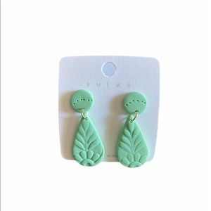 Mint earrings